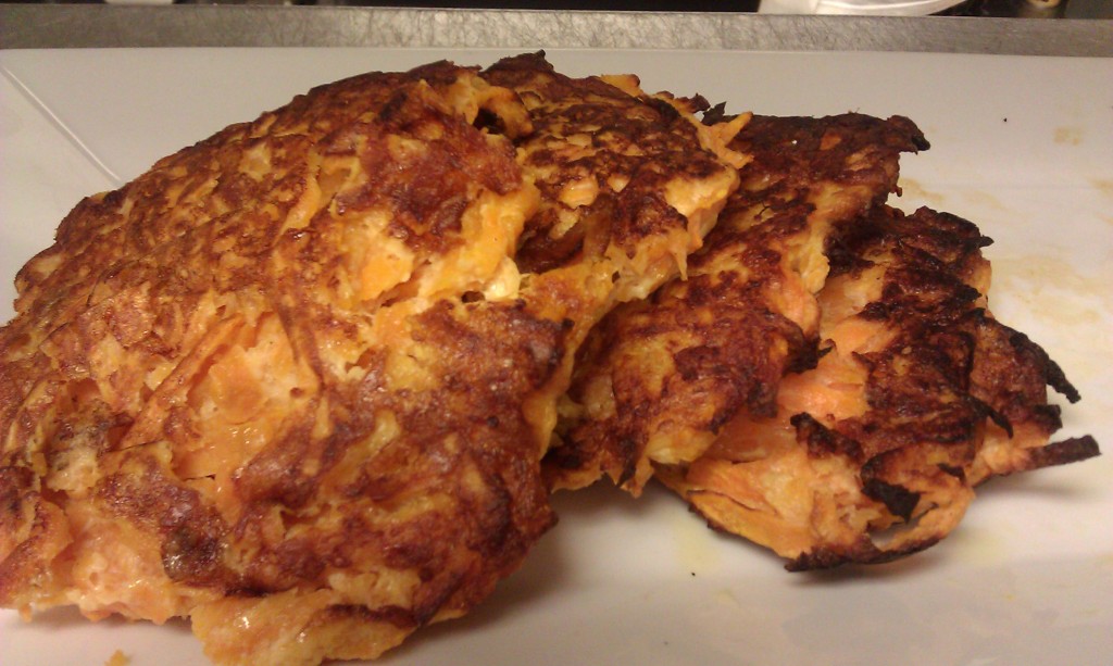 sweet potato pancakes